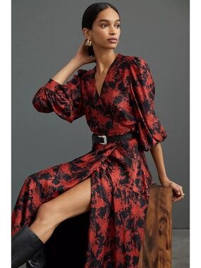 Caballero x Anthropologie Wrap Dress